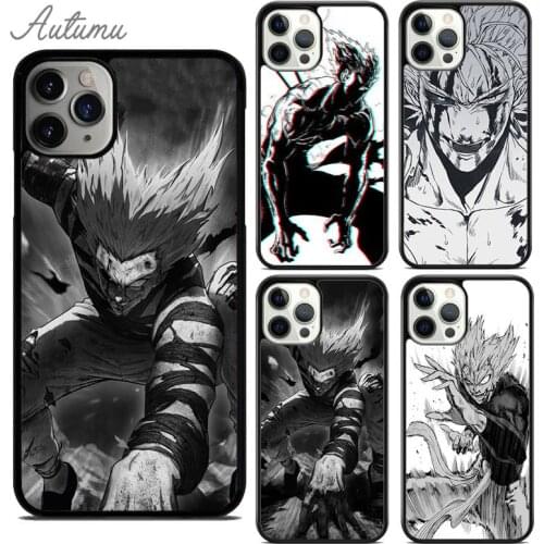 Garou One Punch Man Phone Case for iPhone 11 12 Pro Max mini X XR XS SE 2020 5 6S 7 8 Plus Samsung Galaxy S8 S9 S10 Cover shell