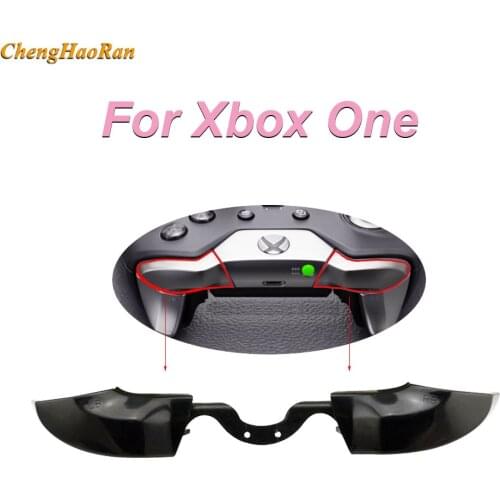 ChengHaoRan 1x Black Replacement Bumper LB RB Trigger Button for Microsoft Xbox One Controller