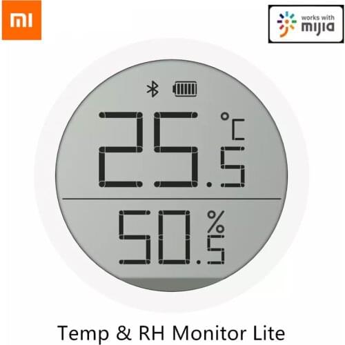 Xiaomi Bluetooth Temperature Humidity Sensor Lite Version Data Storage LCD INK Screen Thermometer Support Mi Home App
