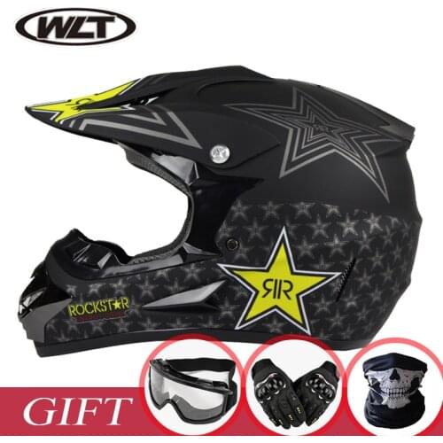 Motocross Helmets Classic ATV MTB motorcycle helmet downhill helmet Motorcycle helmets Fuera de la carretera casco+ goggles+mask