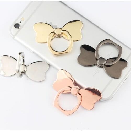Metal Mobile Phone Finger Ring Socket Holder Small Ring Mount Bracket Cell Phone Ring Holder Support Cellular Accessories