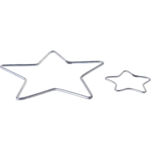 Star Metal Dream Catcher Dreamcatcher Ring Macrame Craft Hoop DIY Accessories