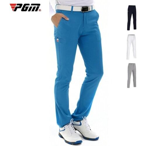 Mens Clothing Golf Long Pants Male Summer Breathable Quick-drying Trousers Waist Elastic Cante Ball Tee Slim Soft Comfortable
