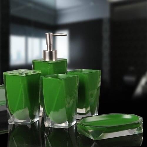 Bathroom toiletries set Bathroom supplies kits Bathroom five-piece brushing cup couples newlywed housewarming LO87418