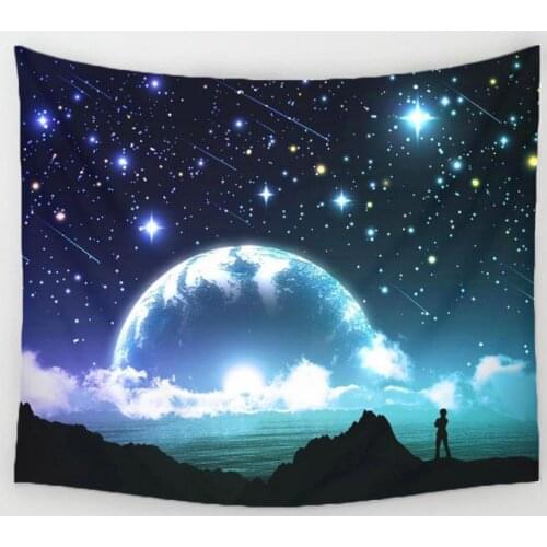 150cmx130cm Starry Sky Tapestry Wall Hanging