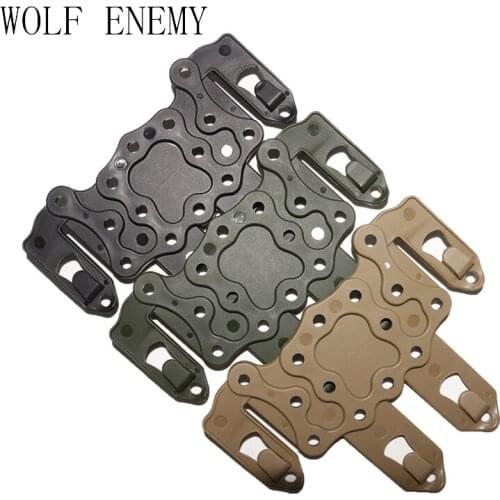 Polymer Tactical Strike MOLLE Holster Adapter Hunting Belt Gun Holster Paddle Platform Fits HK USP M9 GL 17 P226 1911