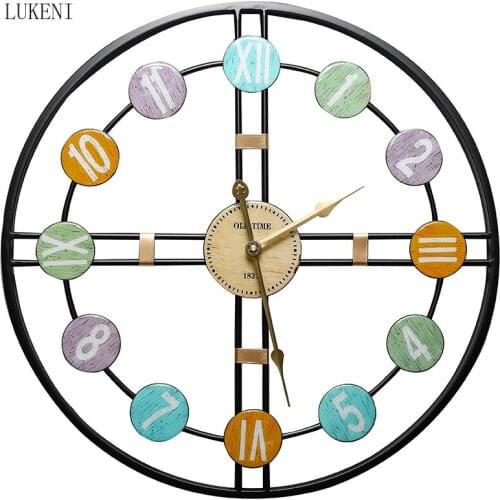 Light Luxury Nordic Minimalist Clock Metal Wall Clock Clock Living Room Creative Fashion Art Silent Household Quartz Clock