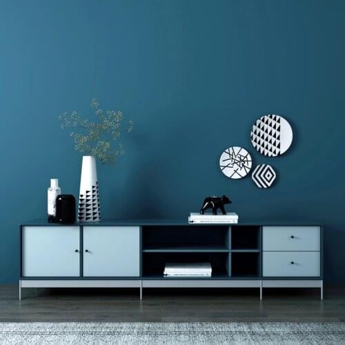 Dark Blue Indigo Solid Color Wallpaper Modern Simple Nordic Bedroom Living Room Background Wall Wallpaper Home Decoration