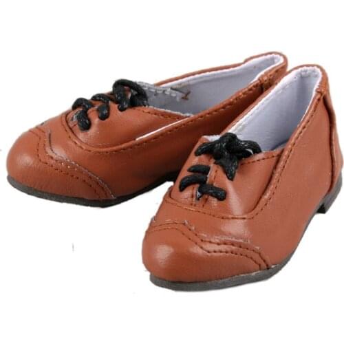 [wamami] 1/3 Brown Lmitation Leather Retro Oxford Shoes Girl For SD Dollfie
