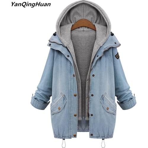 Женские куртки с капюшоном YANQINGHUAN China At AliExpress