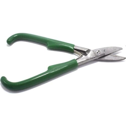 Jewelry Plier Straight Nose Green Handle Cutters 7'' for Electricians Jewellers Craft & Hobby Tool