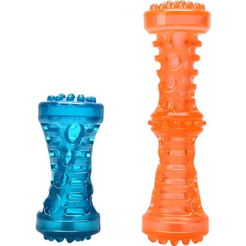 Pet Dog Chew Toys Rubber Bone Toy Sound Interactive Toy Ball Dog Toothbrush Dental Care for Dog Pet Accessories Pet Products