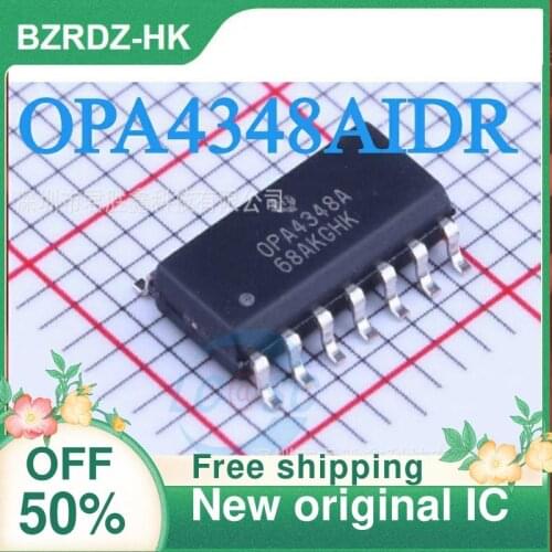 2-10PCS/lot OPA4348AIDR New original IC