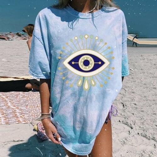40# Harajuku T-shirt Women Tie Dye T Shirt Summer Top O-neck Short Sleeve Patchwork Tshirts Causal Plus Size Clothes Футболка