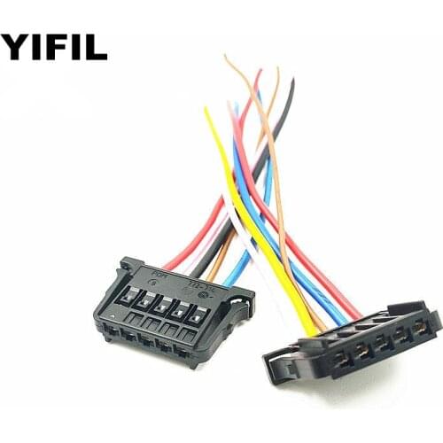 5 Pin/Way Taillight Connector Plug With Wire Cable Pigtail Repair kit For Mercedes-Benz B160 B180 B200 B260 A0365455528