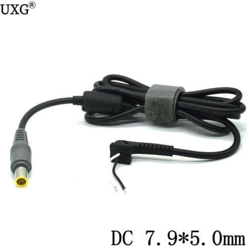 7.9x5.5mm DC Power Charger Adapter Plug Socket Connector with Cord/Cable for Lenovo X60 X61 Z60 Z61 E420 X200 X300 T60 T61 T400