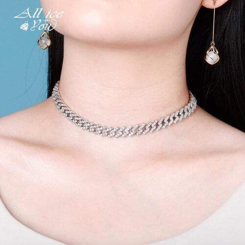 ALL ICE ON YOU Silver Chains