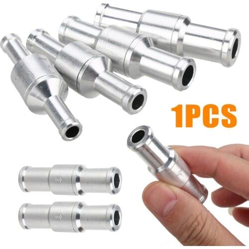 6/8/10/12mm Aluminium Check Valve Brake Servo Booster No Return Inline One Way Non Return Valve Vacuum Hose Accessories