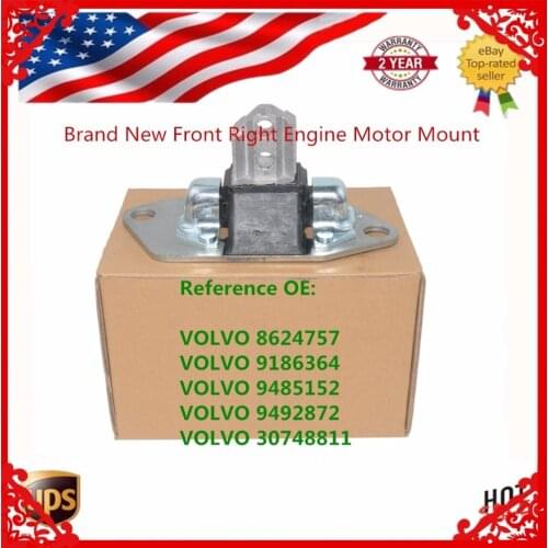 AP03 New Engine Mount Lower Front Right For Volvo S60 S80 V70 XC70 XC90 Ref: 30748811 8624757 9186364 9485152 9492872