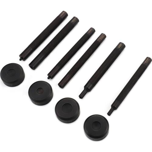 DIY Leather Fastener Press Tools Snap Button Installation Metal Four-in-one Buckle Operating Setting Tool Sewing Accessories