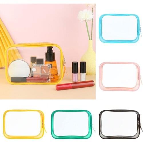 Home Travel Transparent Makeup Bag Toiletries Bag Bath Supplies Storage Bag Waterproof Travel Cosmetic Bag Wash Beauty Kit