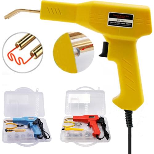 50W Car Bumper Repairing Machine Plastomer Welding Machines Welding Repairing Tool Hot Staplers Plastic Welder Staple