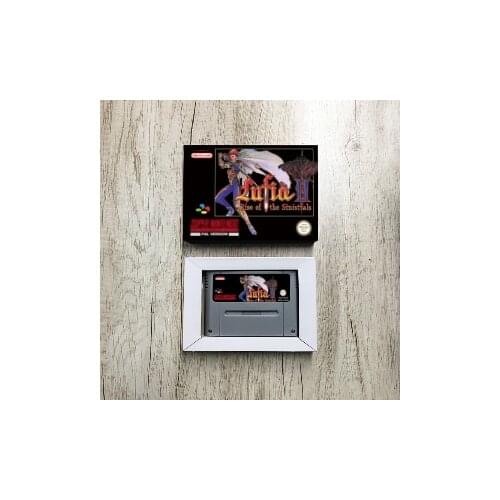Lufia II 2 Rise of the Sinistrals - EUR Version RPG Game Card With Retail Box