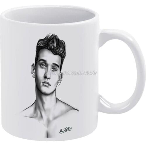 Saintgnue Coffee Mugs Custom Cup Personalized Mug Tea Cup Hot Drink Cup Creative Drinkware Gifts Saintgnue Brett Talbot