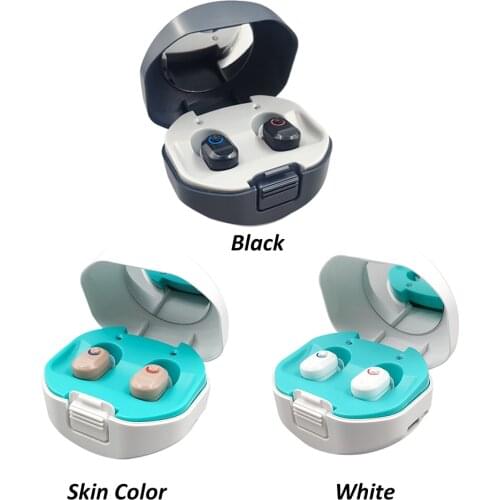 Best Rechargeable Hearing Aid Audifonos Ear Sound Amplifier Invisible Adjustable Hearing Device 4 Channel Digital Hearing Aids