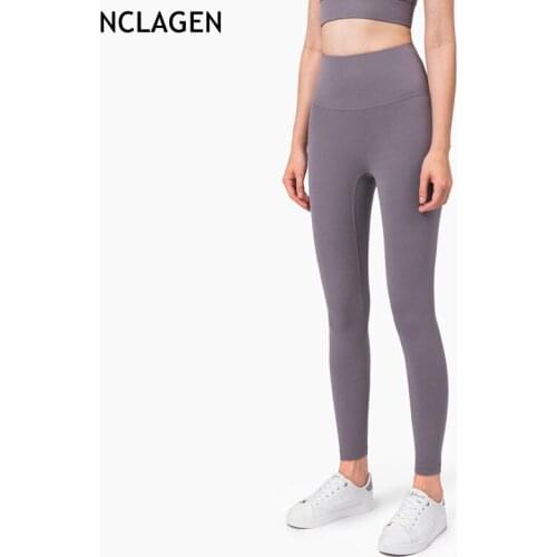NCLAGEN Yoga Pants High Quality Gym Leggings Sport Women Fitness High Waist Squat Proof Butt Lift Double Sided Workout Tights