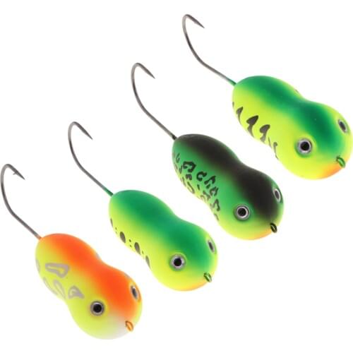 Floating Fishing Lure Hard Bait Crankbaits Swimbaits Gourd Shaped with Single Hook