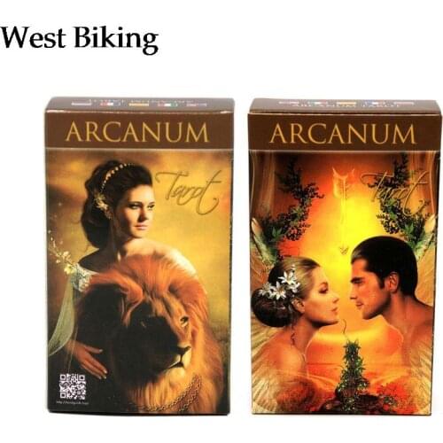 Full English Arcanum Tarot 78 Cards Deck Mysterious Divination Oracle Playing Card Family Party Board Game