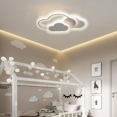 Nordic cloud LED bedroom ceiling lamp living room lighting childrens room ceiling lamp factory direct sales