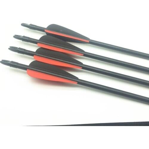 10pcs 31inch 8mm Fiberglass Archery Arrows Arrowhead Darts Shooting Hunting Arrows for Compound Recurve Bow