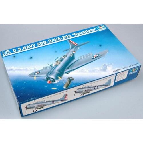 Trumpeter 1/32 02242 US. Navy SBD-3/4 A-24A Dauntless