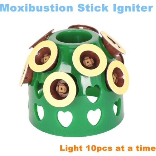 1Pcs Universal Ignition Artifact Ai Candle As Moxibustion Paste Igniter Moxibustion Apparatus Installed 10 Support