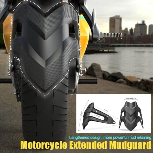 Universal Motorcycle Rear Fender Wheel Cover Mudguard Bracket Fender Splash Guard Rear Mud Guard PP Moto Motorcycle Accessories