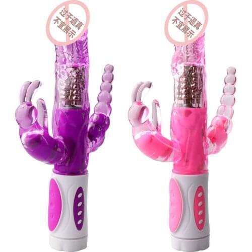 Ball Vibrator Famale Trident G Point Vibrator AV Sex Toys Dildo Intimate Adult Sextoy Big Dildo Anal Vagina Vibrators Erotic Toy