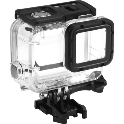 QQT For GoPro Hero7 Hero6 45 M Waterproof Case Gopro Underwater Shell Shell Housing For Go Pro Hero 5/6/7 Black Accessories