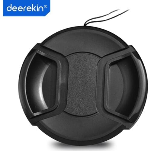 Snap-On Front Lens Cap for Canon Nikon Sony Fujifilm 82mm 77mm 72mm 67mm 62mm 58mm 55mm 52mm 49mm 40.5mm Lens Protector