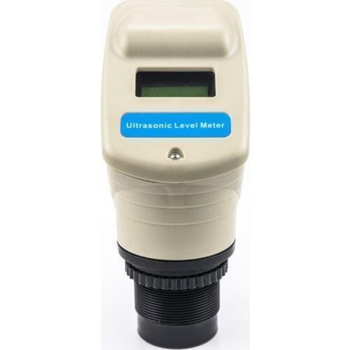 0-10Meters Liquid Depth Ultrasonic Level Sensor Water Tank level Indicator Transmitter 4~20mA Output AC 220V/24V Power Supply
