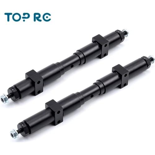 1PCS Metal Non-powered Rear Wheel Axle 120mm/140mm for 1/14 Tamiya RC Tractor Trailer DIY Modification Spare Parts