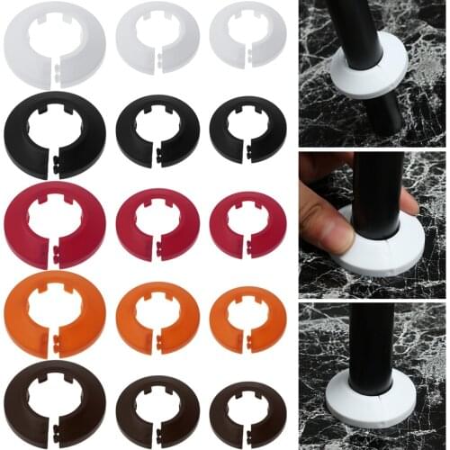 1Pc Universal Multicolor Pipe Decorative Cover Angle Valve Radiator Pipe Covers Plumb-Pak Pipe Decoration Faucet Accessories