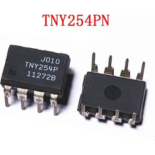 10PCS TNY254PN DIP8 TNY254P DIP TNY254 254PN DIP-8 new and original IC
