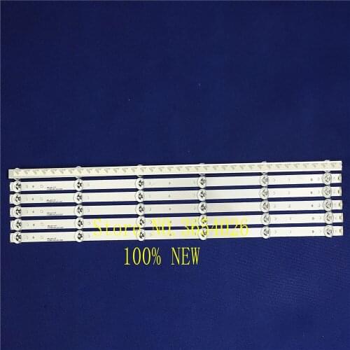 12pcs Led backlight For32inhc Hisense LB-C320X14-E12-H-G1-SE3 SVJ320AG2 SVJ320AK3 SVJ320AG2-REV2-6LED-130307 1 pcs = 6led 56cm