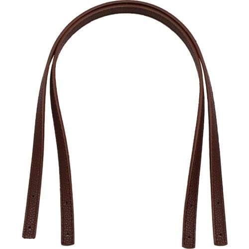 2 Pcs/1pair Bag Belt Detachable PU Leather Handle Lady Shoulder Bag DIY Replacement Accessories Handbag Band Handle Strap Band