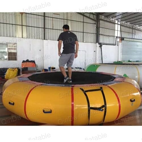 5m Diameter Inflatable bouncer pool inflatable toy water trampoline water platform water jumping bed