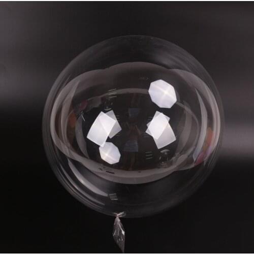 50PCS/100pcs5-36 Inch Bobo Balloon PVC Transparent Balloon Wedding Party Decoration Christmas Day DIY Helium Bubble Balloon