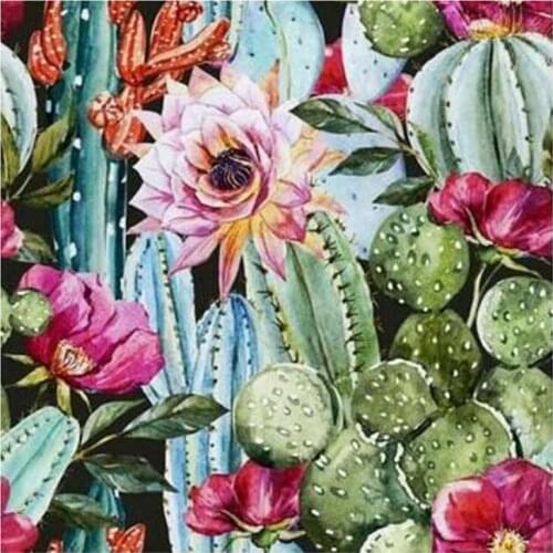 5d diamond painting new arrival Nordic diamond painting cactus flower full square diamond embroidery home decoration with