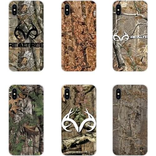 Realtree Real Tree Camo Accessories Phone Shell Covers For Xiaomi Redmi Note 3 4 5 6 7 8 Pro Mi Max Mix 2 3 2S Pocophone F1